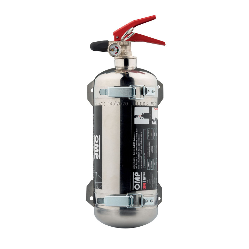 Extincteur OMP à main 2 Kg Alu NOVEC